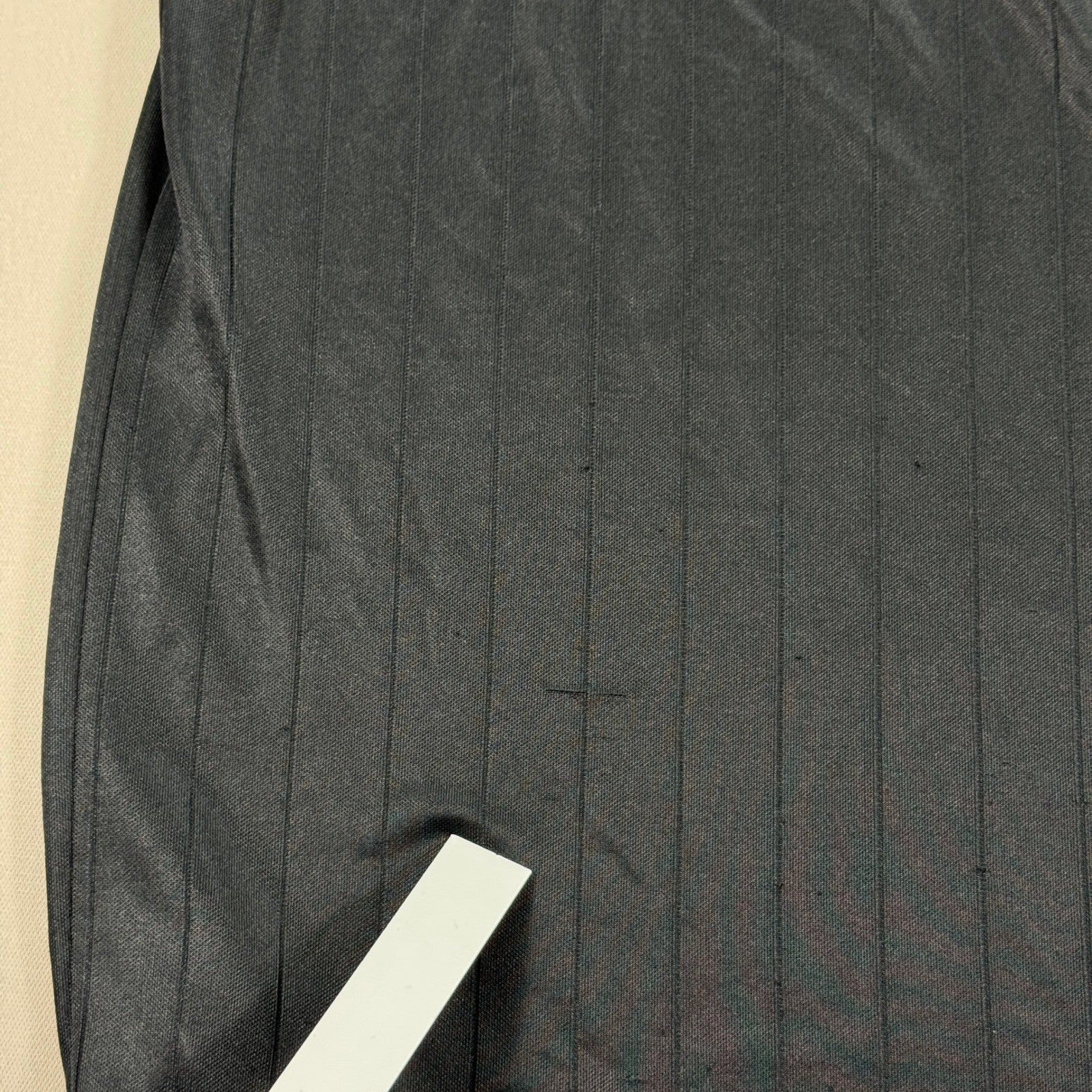 Vintage Adidas Golf Polo Shirt Men's Small Black Pinstripe Short Sleeve Trefoil