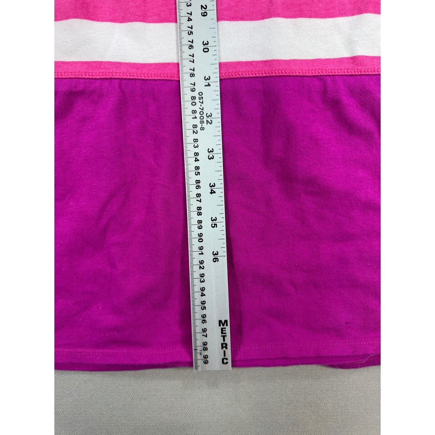 New Aeropostal With Tags Bright pink and white striped maxi dress XS