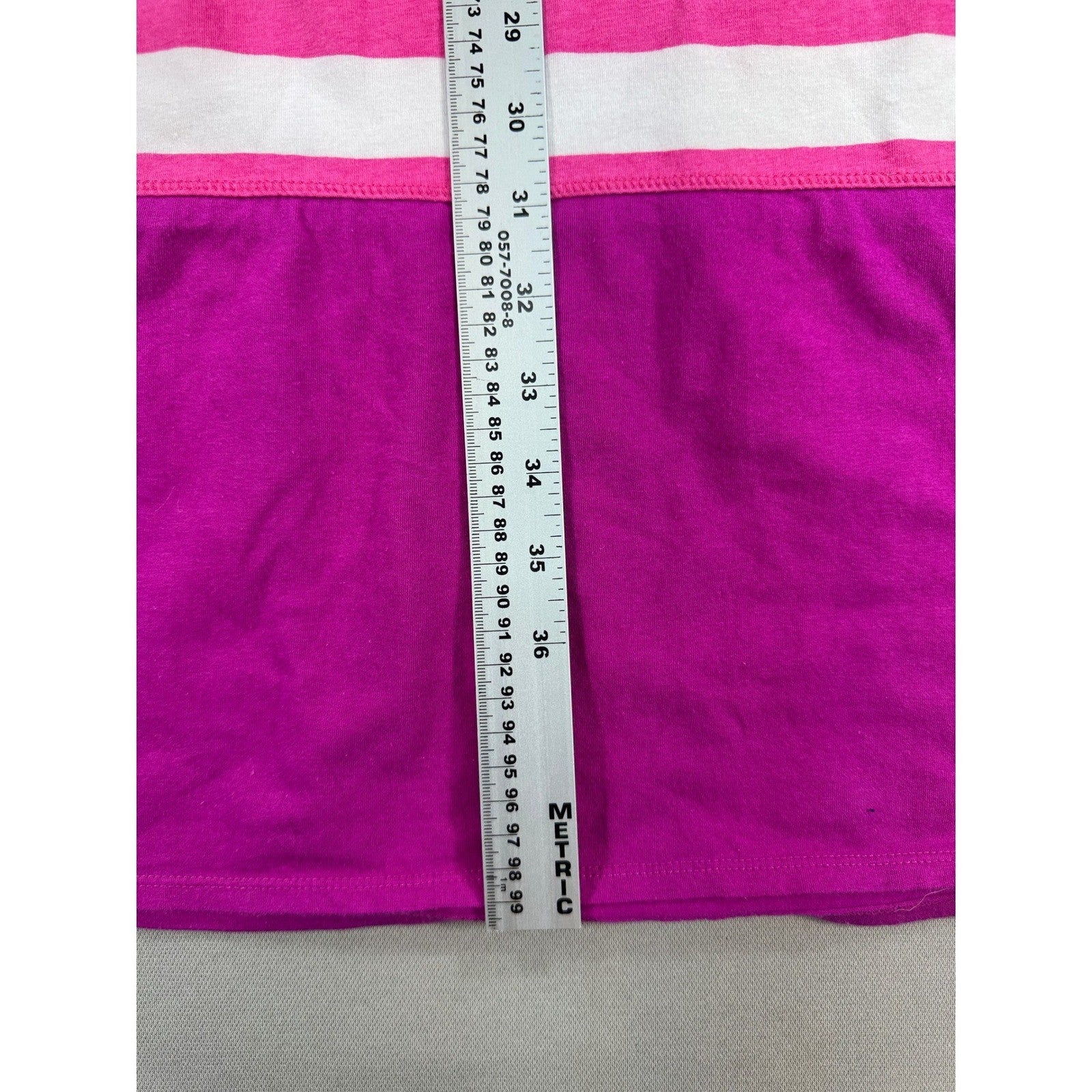 New Aeropostal With Tags Bright pink and white striped maxi dress XS