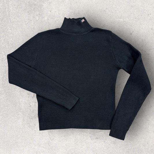 Polo Jeans Co Ralph Lauren Knit Sweater Black Label Womens XL Pullover