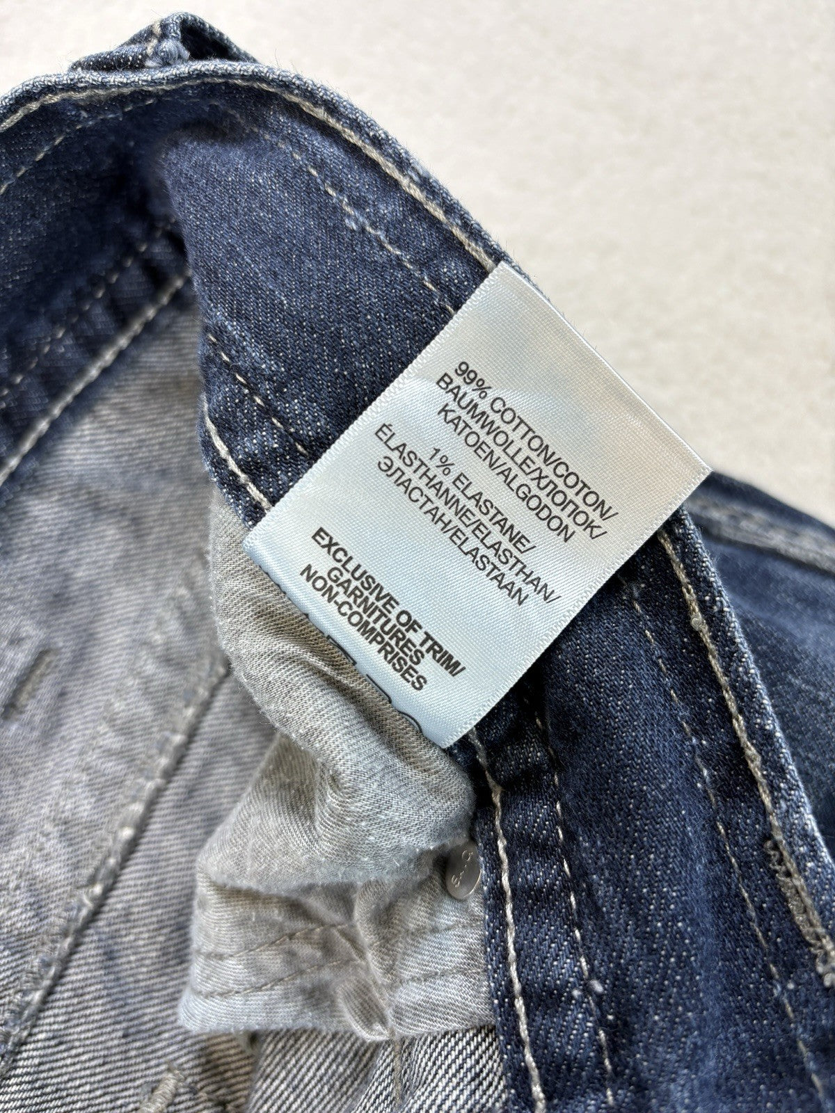 Silver Jeans Zac Blue Denim Relaxed Fit Mens 32x30  Straight Leg Dark Wash