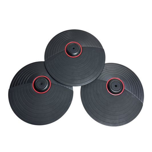 Carlsbro CSD130 CY-10D CY-10S Electronic Drum Cymbal Pads Pack 3 Pieces