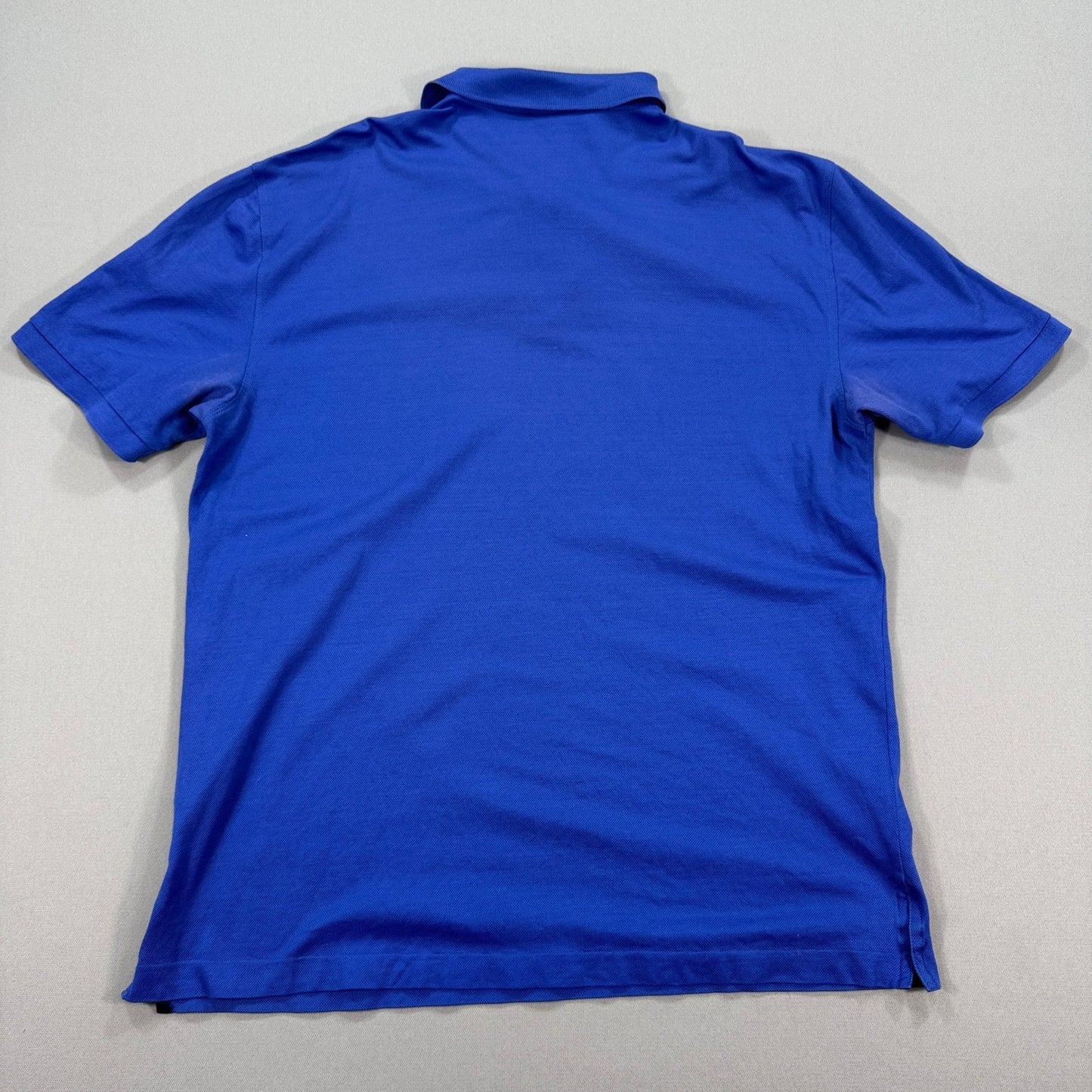 Polo Ralph Lauren Purple Label Polo Shirt Blue mens Large Made In Italy