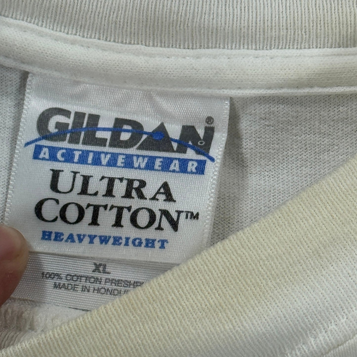 Vintage 2001 Bob the Builder "Can We Read It?" T-Shirt Mens XL White Y2K