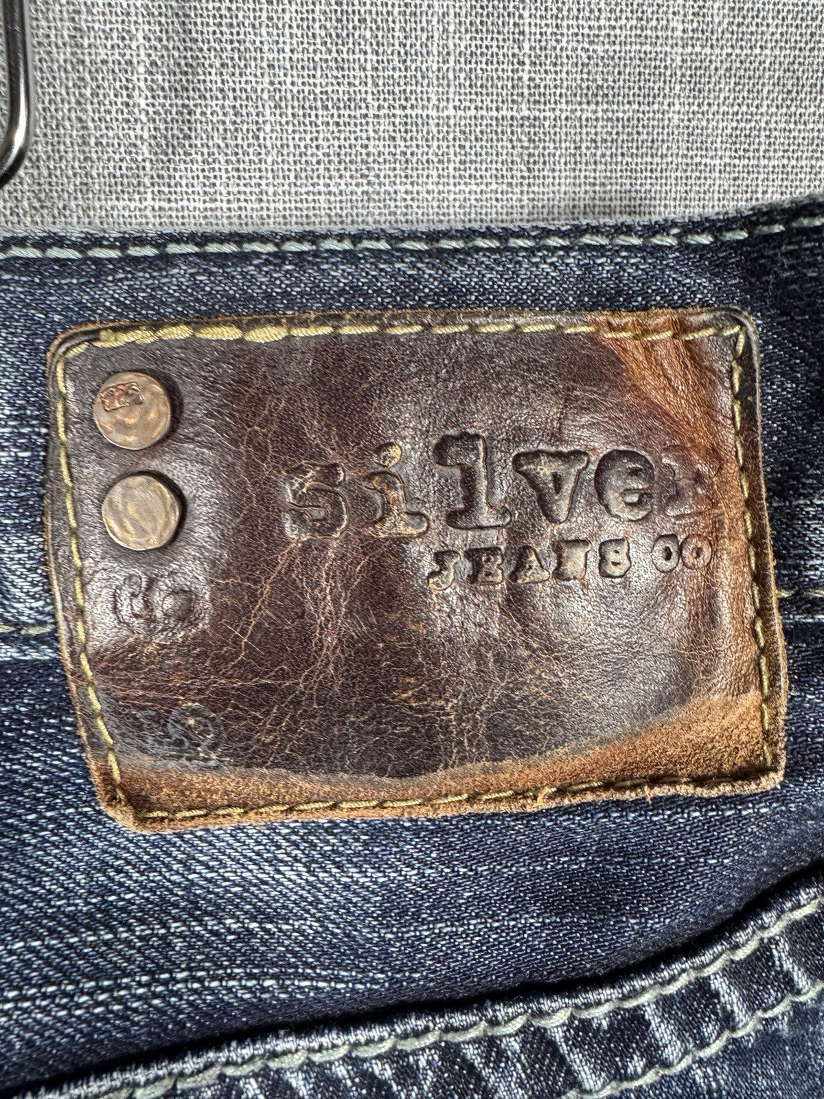 Silver Jeans 925 Series Gordie Blue Y2K Mens 38x34
