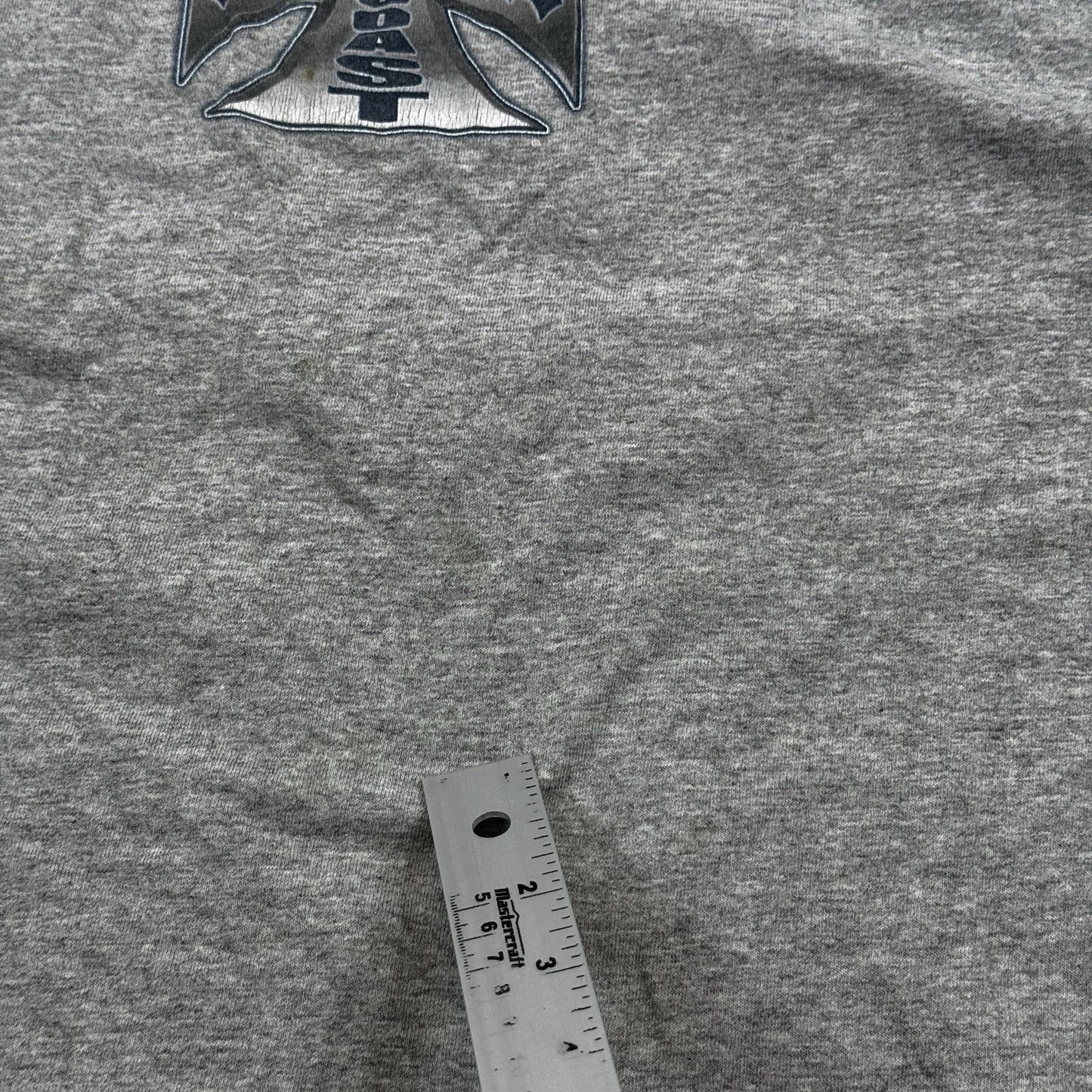 Vintage West Coast Choppers Jesse Who Shirt Men’s Large Gray Sleeveless Top