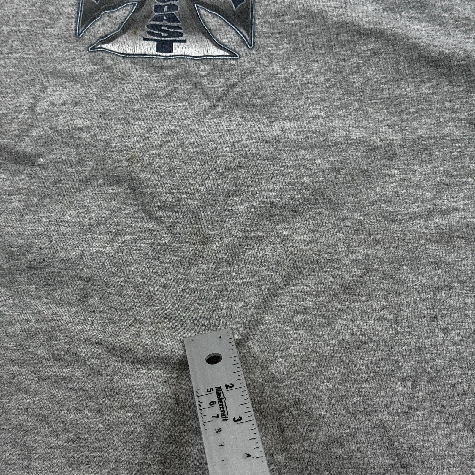 Vintage West Coast Choppers Jesse Who Shirt Men’s Large Gray Sleeveless Top