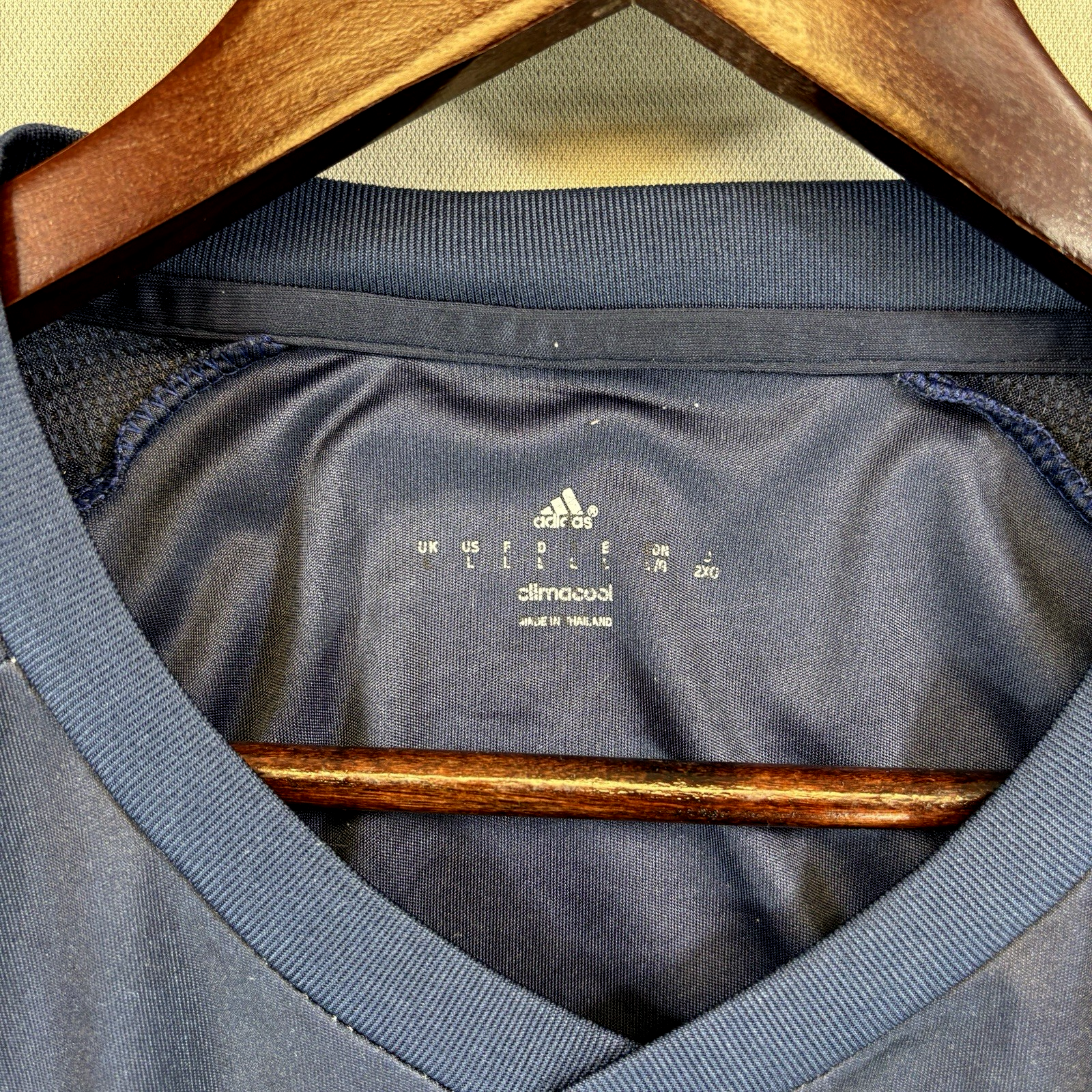 Adidas Climacool Colombia National Team Navy Blue Home Jersey mens Large