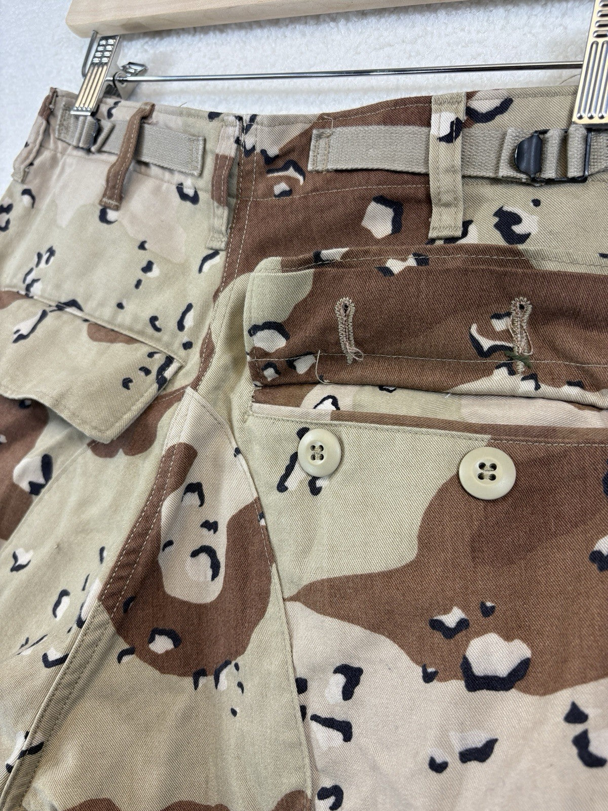 USA Desert Storm Camo Cargo Pants Mens XS Regular Military Pants