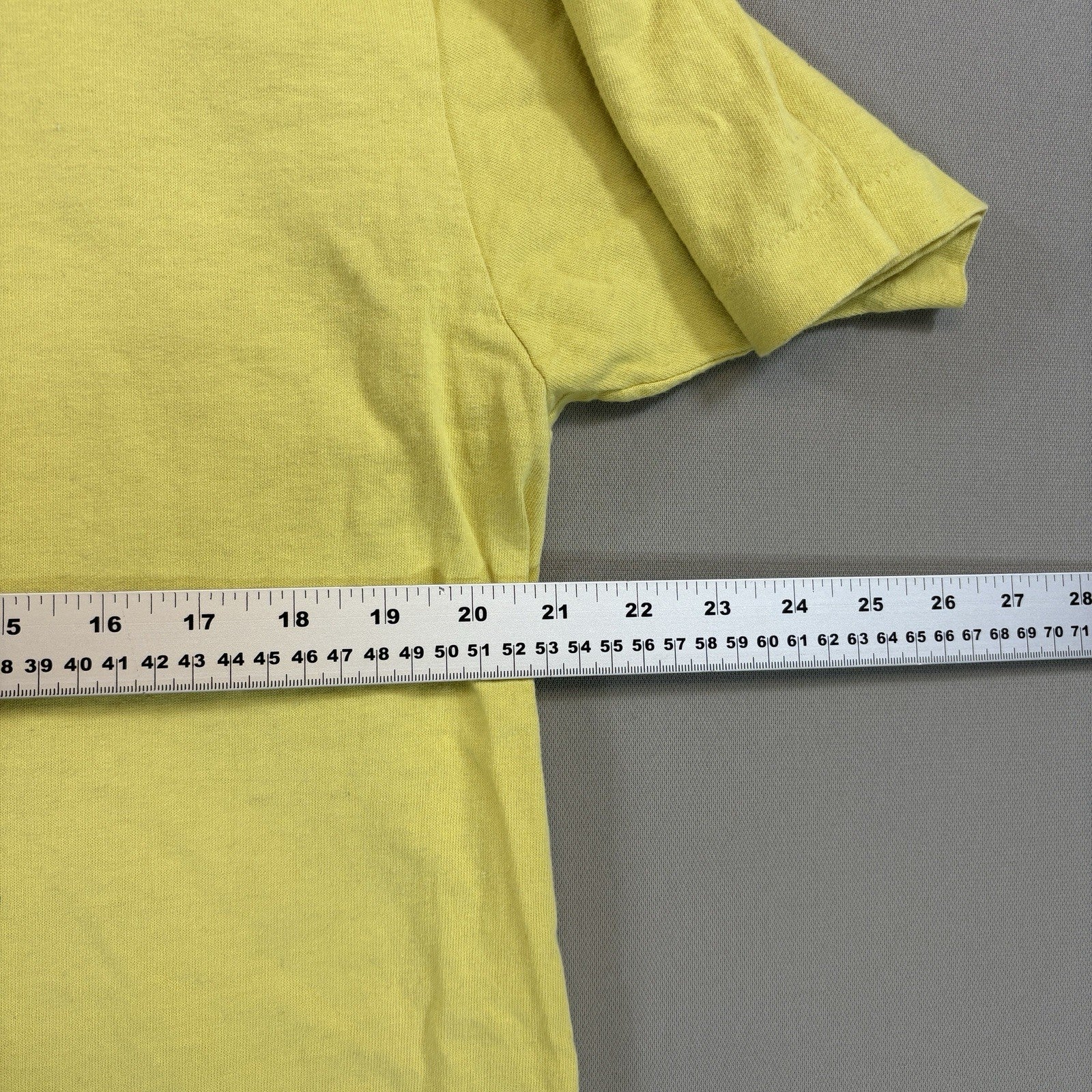 Vintage 1992 Electrician College Shirt Men’s XL Yellow Single Stitch Made in USA