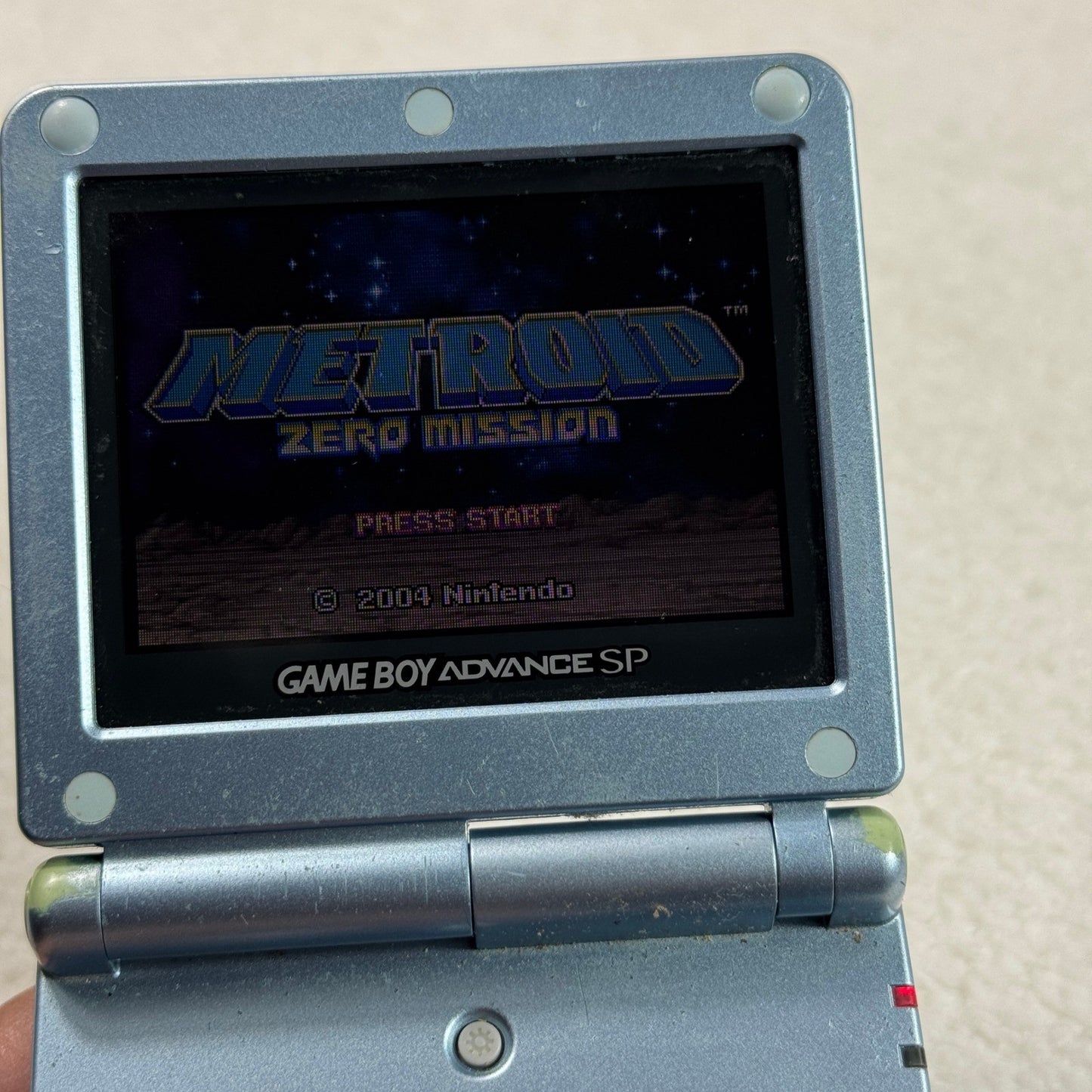 Authentic Metroid Zero Mission (Nintendo GameBoy Advance, 2004) Cartridge Only