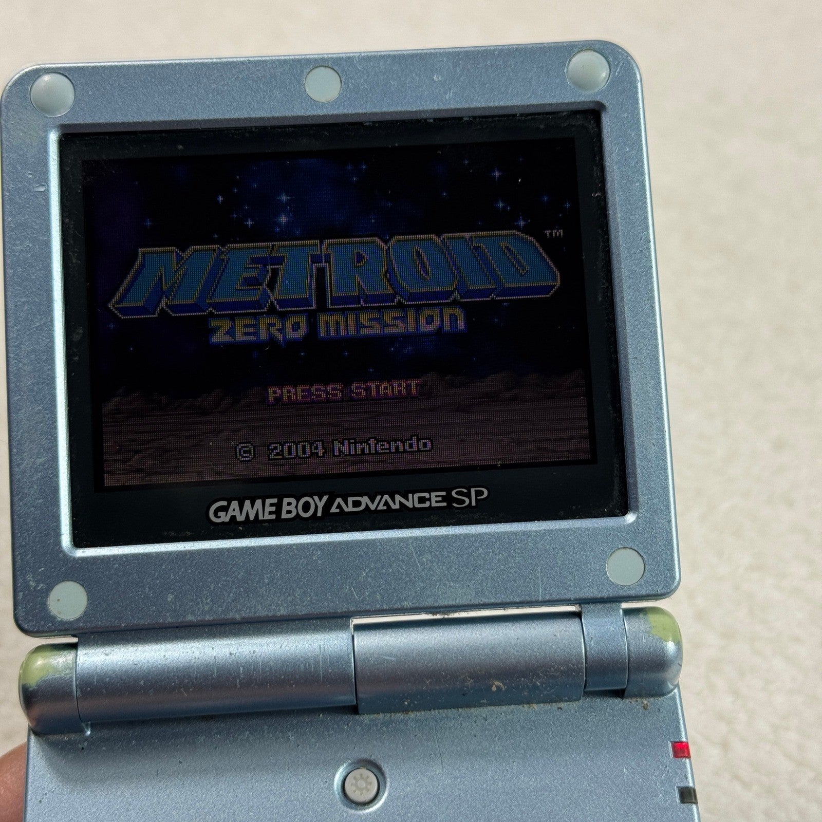 Authentic Metroid Zero Mission (Nintendo GameBoy Advance, 2004) Cartridge Only