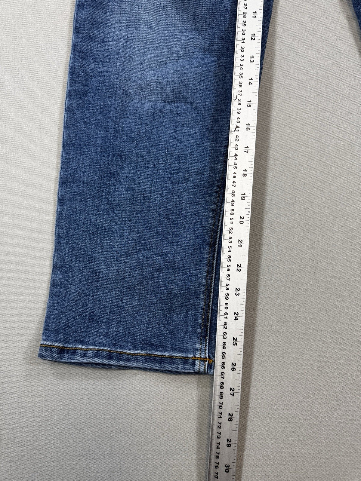 Scotch & Soda Amsterdam Jeans Womens Size 12 Blue Denim Loose Fit Tapered Baggy