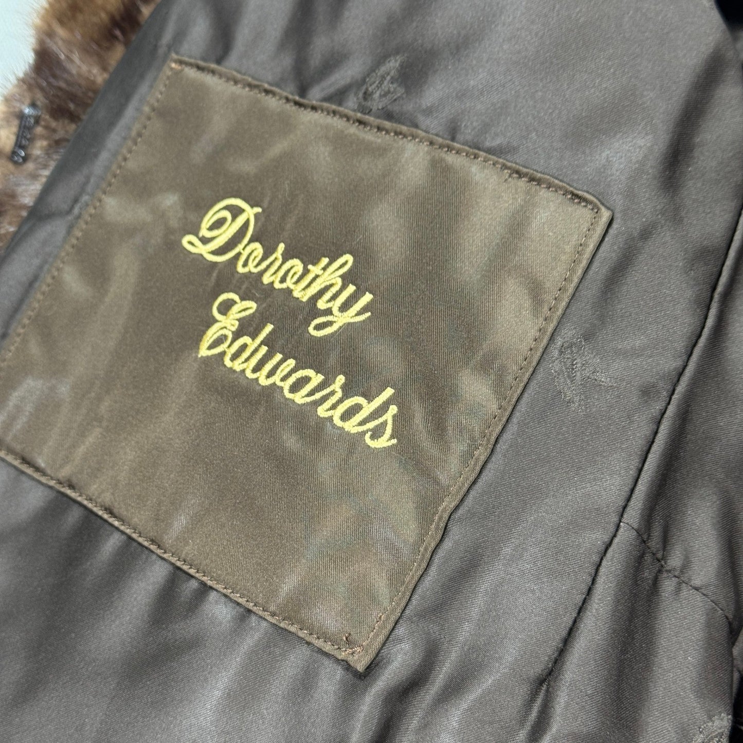 Beautiful Nadel Hamilton Furs Full Length Mink Fur Coat Womens Lined