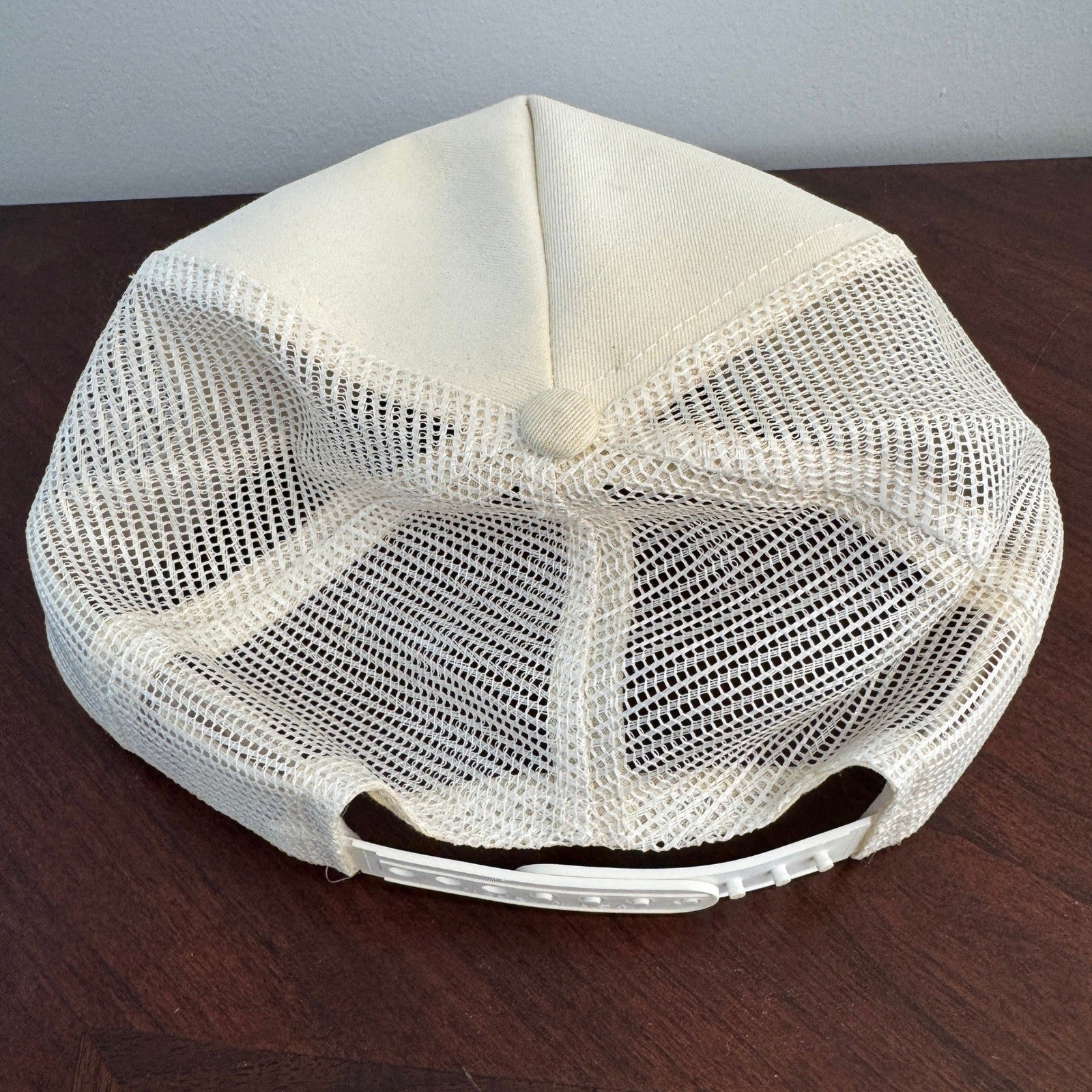 Vintage Walmart Always Fresh Mesh Distressed Grunge Made In USA Embroidered