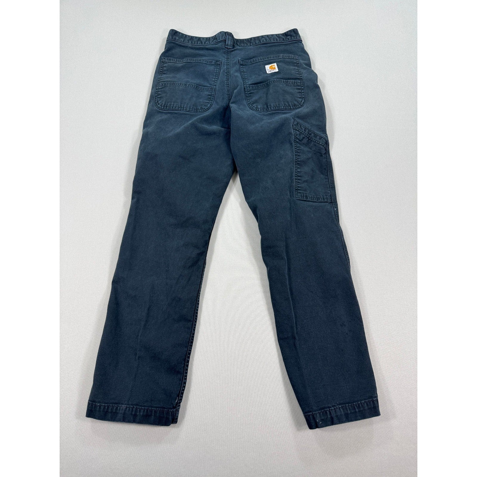 Carhartt 102291 Carpenter Pants Rugged Flex Relaxed Fit mens 31x32 Black Canvas