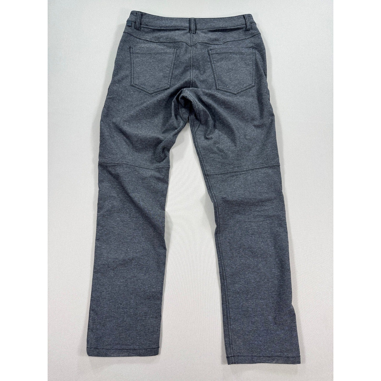 Lululemon Pants Mens 32 Gray Heather ABC Classic Fit Canvas LM5A91S