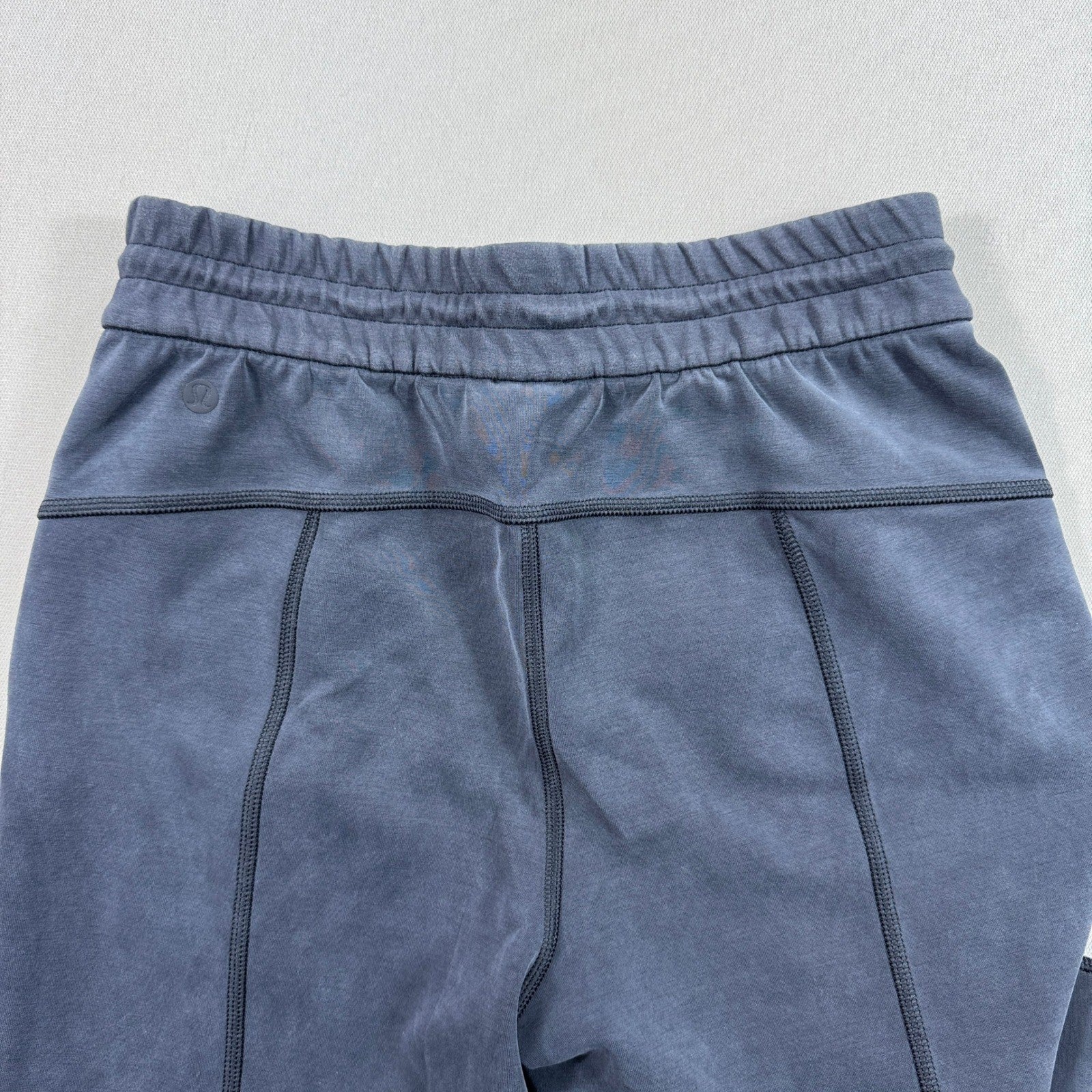 Lululemon Softstreme High-Rise Track Pants Women's Sz 4 Grayish Blue Wide Leg