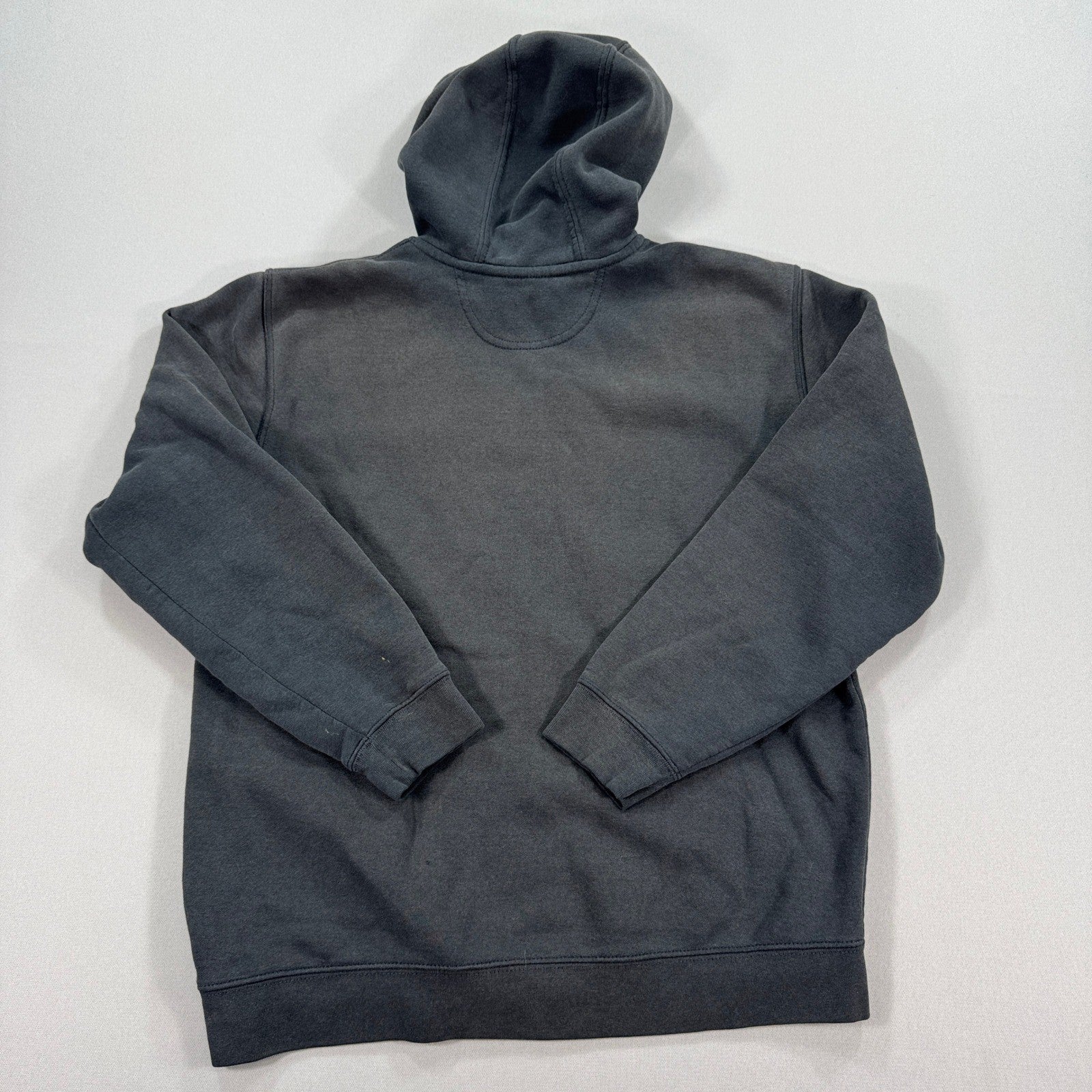 Carhartt K121 Hoodie Men's Large Black Loose Fit Pullover Sweatshirt Midweight