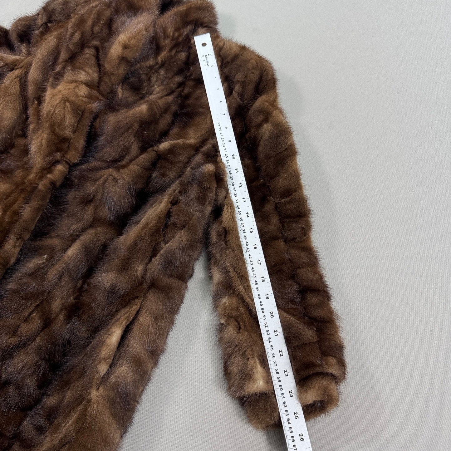 Beautiful Nadel Hamilton Furs Full Length Mink Fur Coat Womens Lined