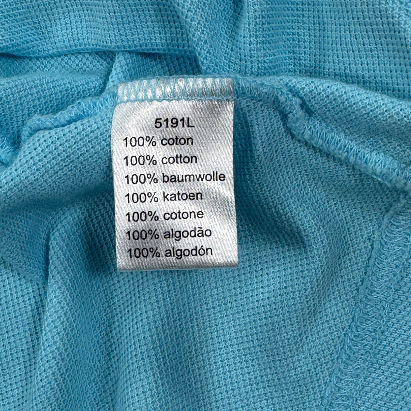 Lacoste Womens Skirt Size 40 Light Blue Cotton Blend Tennis Golf Skirt