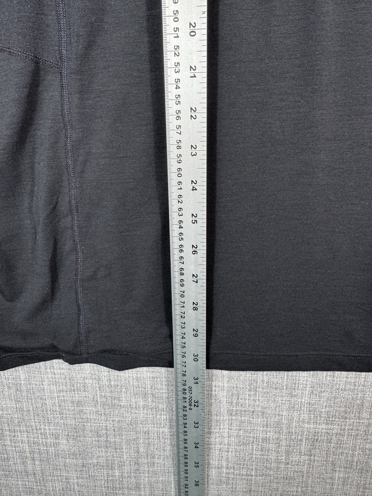 Paradox mens Merino Blend Base Layer Top 1/4 Zip Long Sleeve Black 2XL