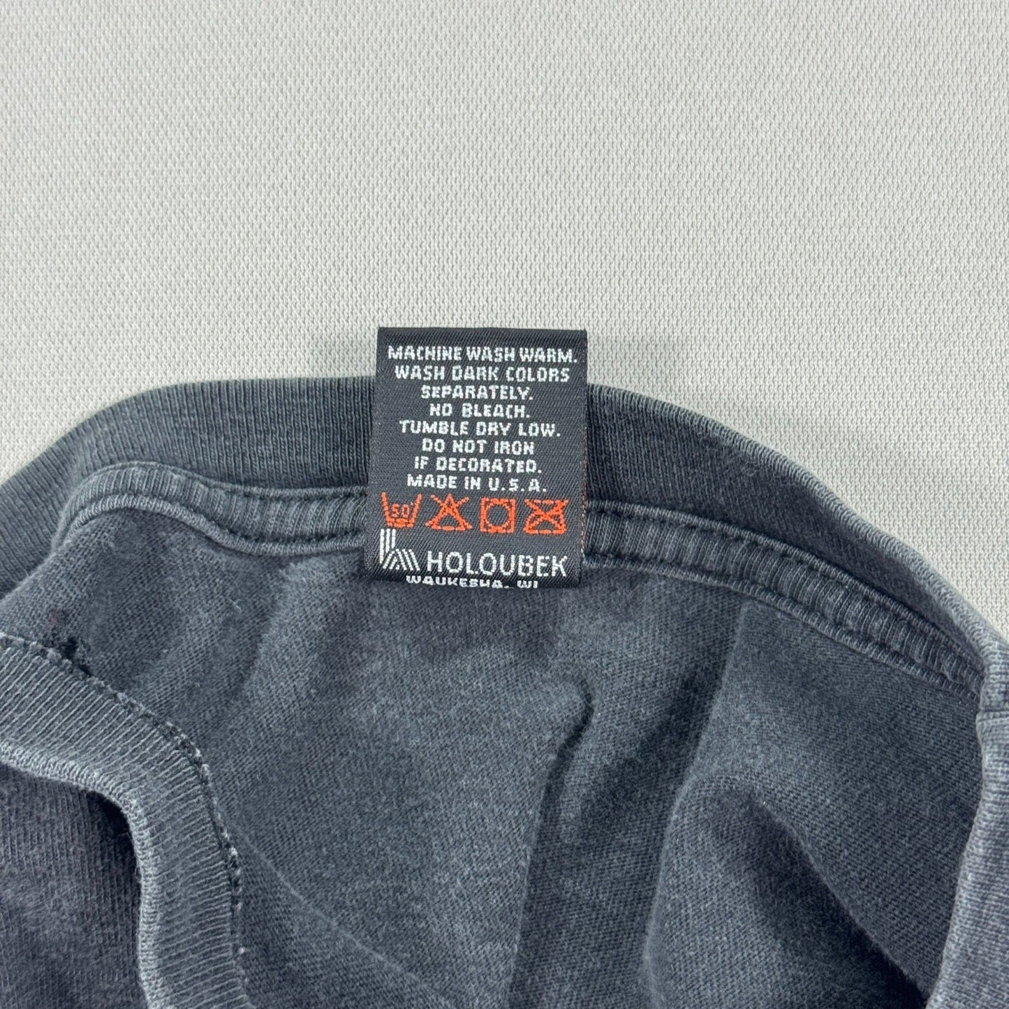 Vintage Harley Davidson T-Shirt mens 3XL Black Flames Sleeves Daytona Beach USA