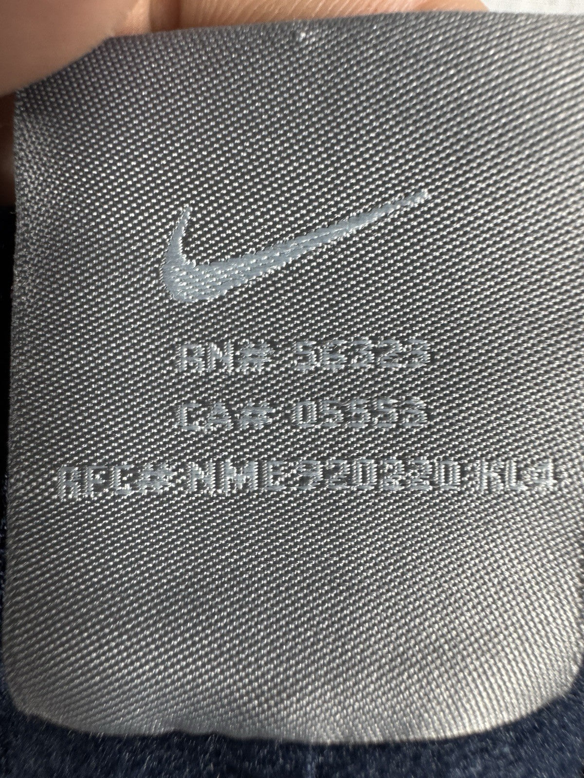 Vintage Nike Track Pants Blue Baggy Y2K Size Large 14-16 youth