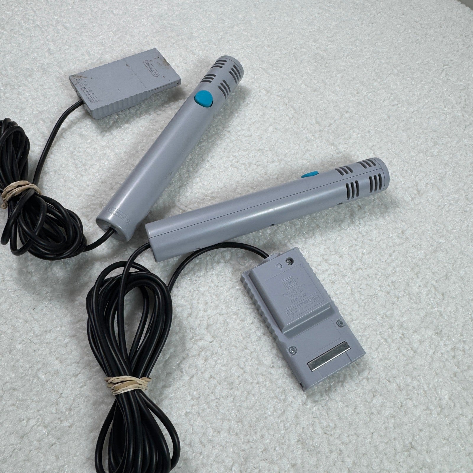 2x Nintendo GameCube Microphone for Mario Party 6/7 OEM Original DOL-022