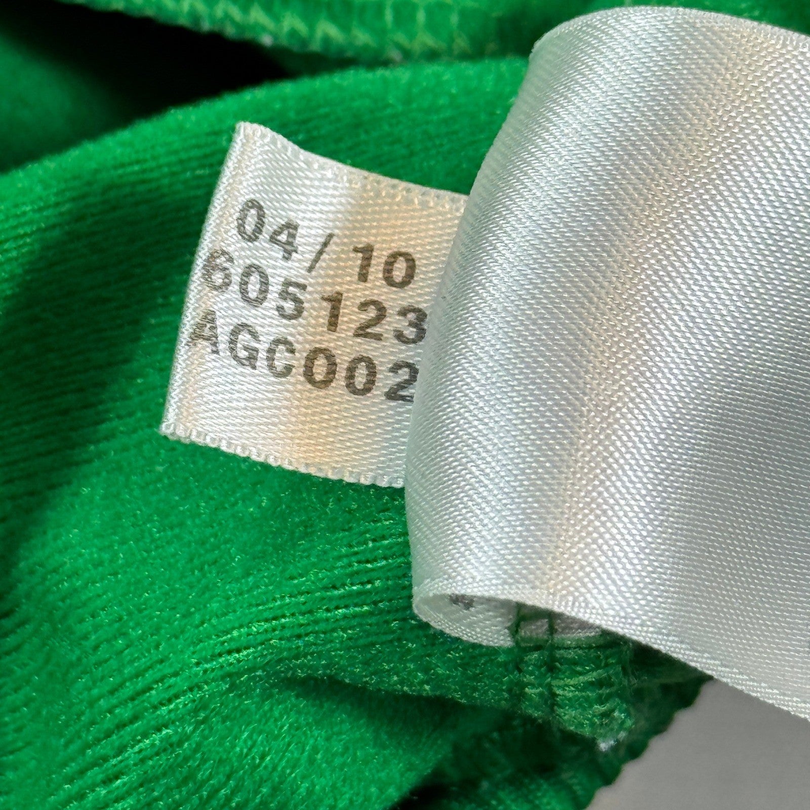 Vintage Adidas Originals Track Jacket mens Large Green White Trefoil Full Zip