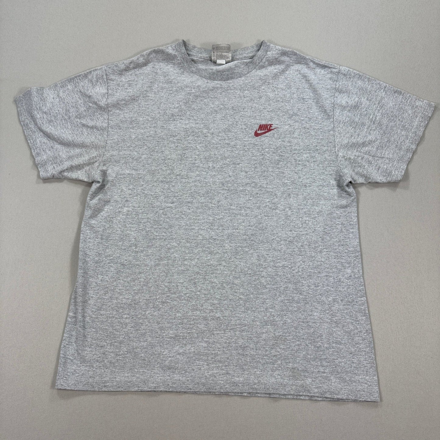 Vintage Nike There Is No Finish Line T-Shirt Mens Medium Gray Made In Canada Y2K