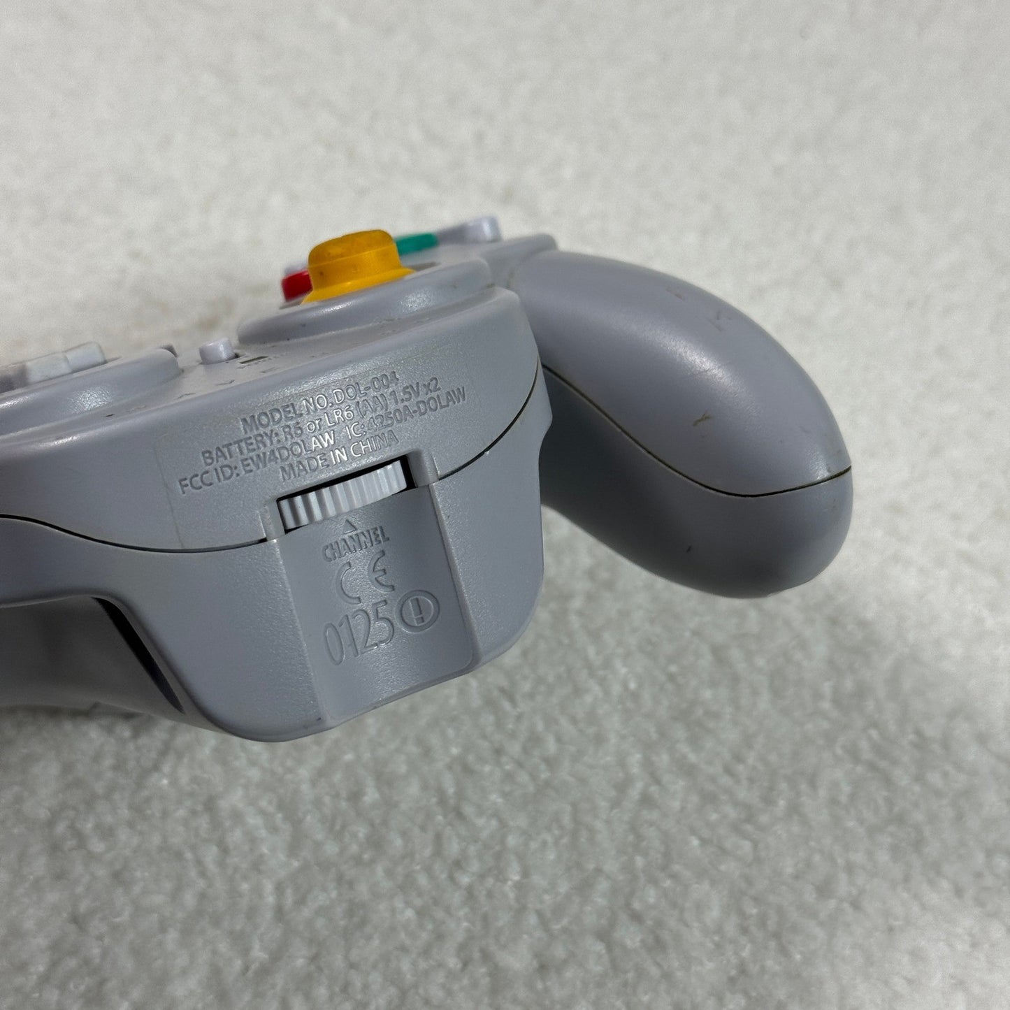 Nintendo GameCube Wavebird Wireless Controller DOL-004 Tested Works NO reciever