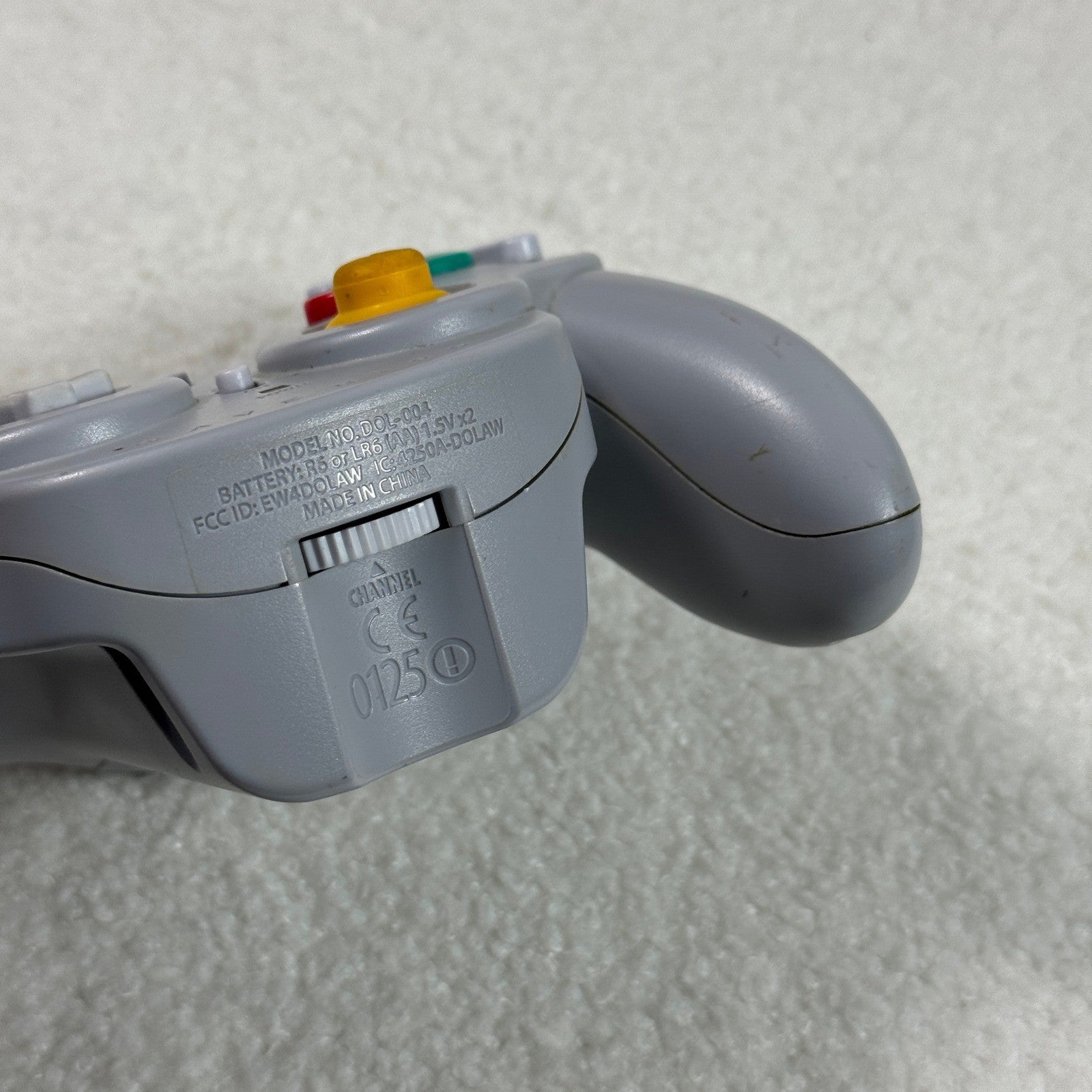 Nintendo GameCube Wavebird Wireless Controller DOL-004 Tested Works NO reciever