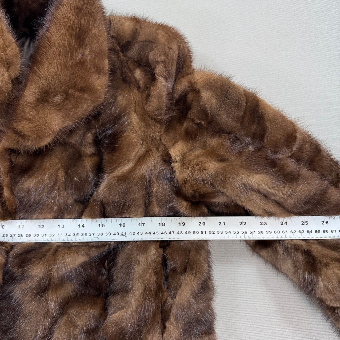 Beautiful Nadel Hamilton Furs Full Length Mink Fur Coat Womens Lined