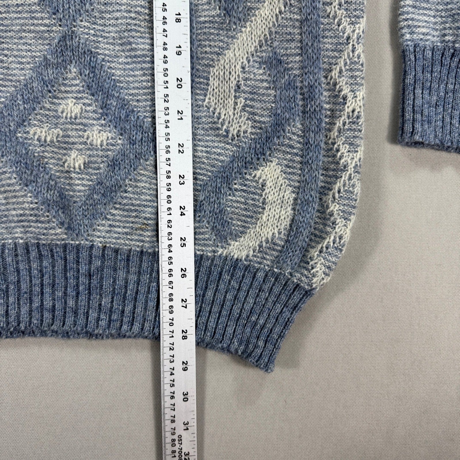 Blarney Woollen Mills Cable Knit Sweater mens Size 42 Pullover Made in Ireland