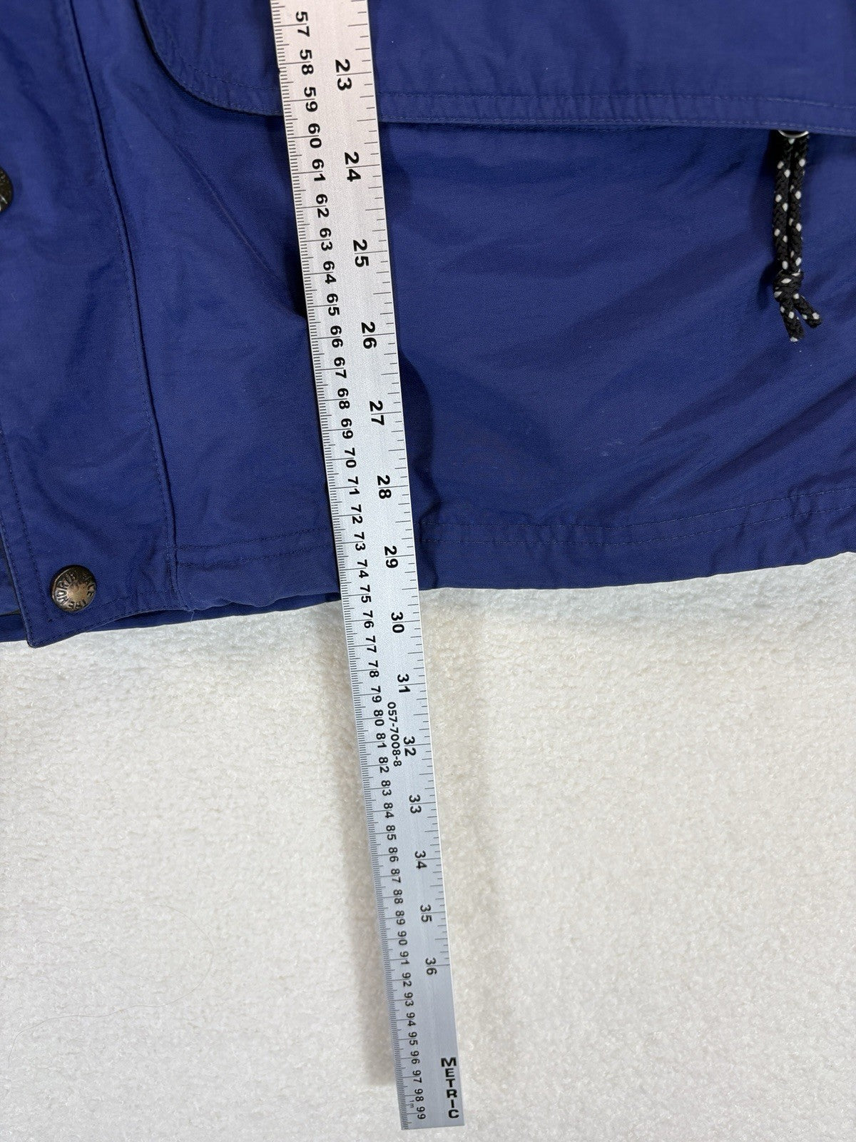 The North Face Nylon Hyvent Parka Jacket Mens Medium Full Zip Hooded Waterproof