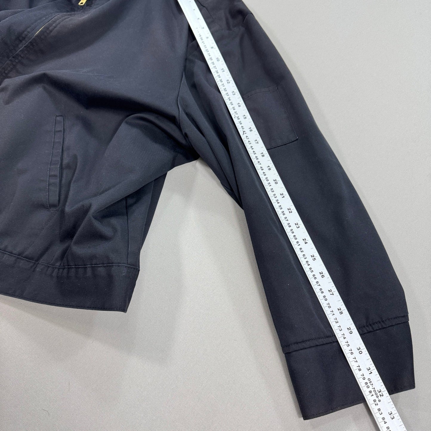 Dickies Eisenhower Work Jacket Mens 4XL Black Quilt Lined Coat Full Zip Up