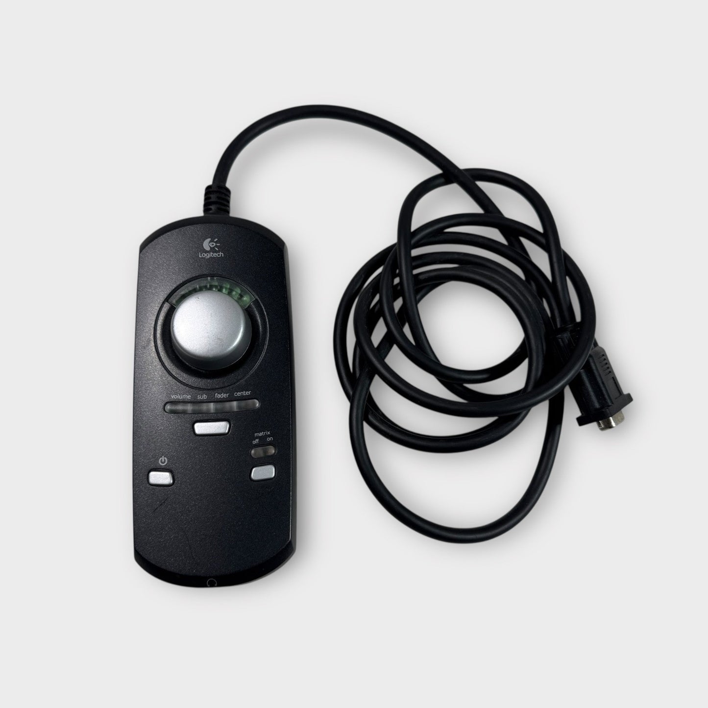 Logitech Z-5300 THX 5.1 Speaker Volume Control Pod Wired Remote Unit Only