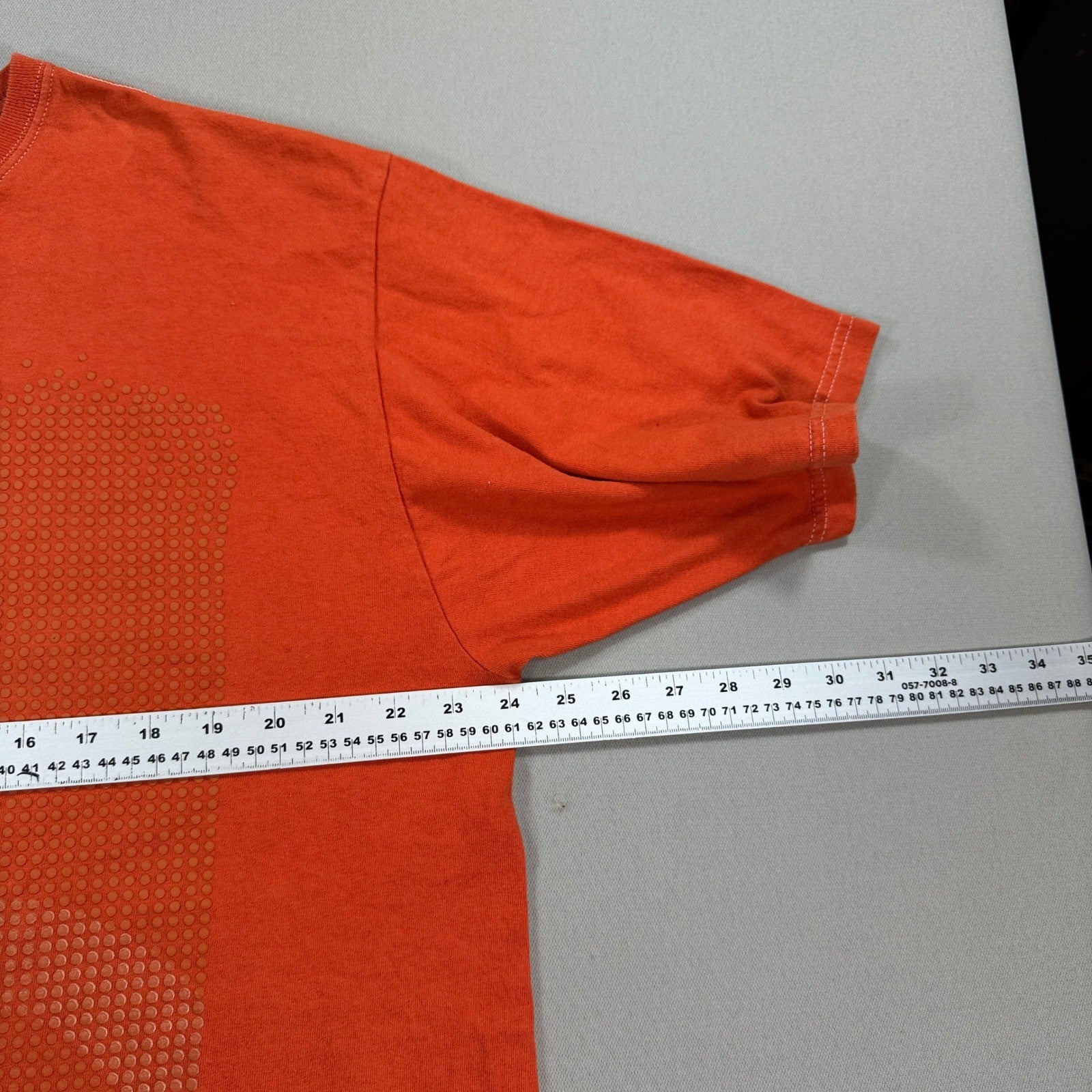 Vintage 90s Ecko Unltd T-Shirt mens XL Orange Made In USA 100% Cotton Rhino Y2k