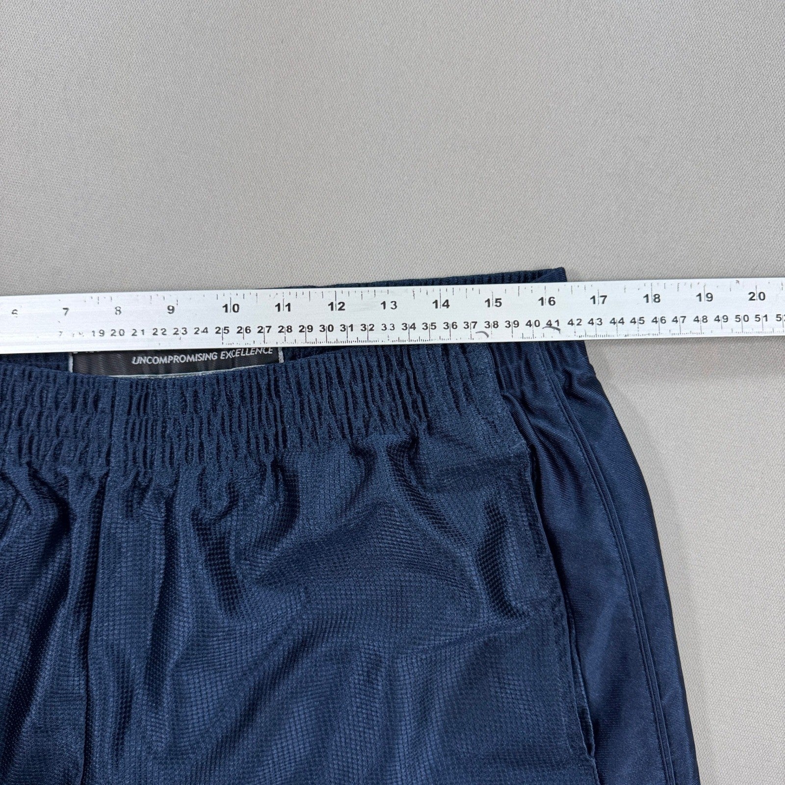 Vintage Nike Basketball Shorts mens XL Blue Mesh Baggy Swoosh Drawstring Y2K