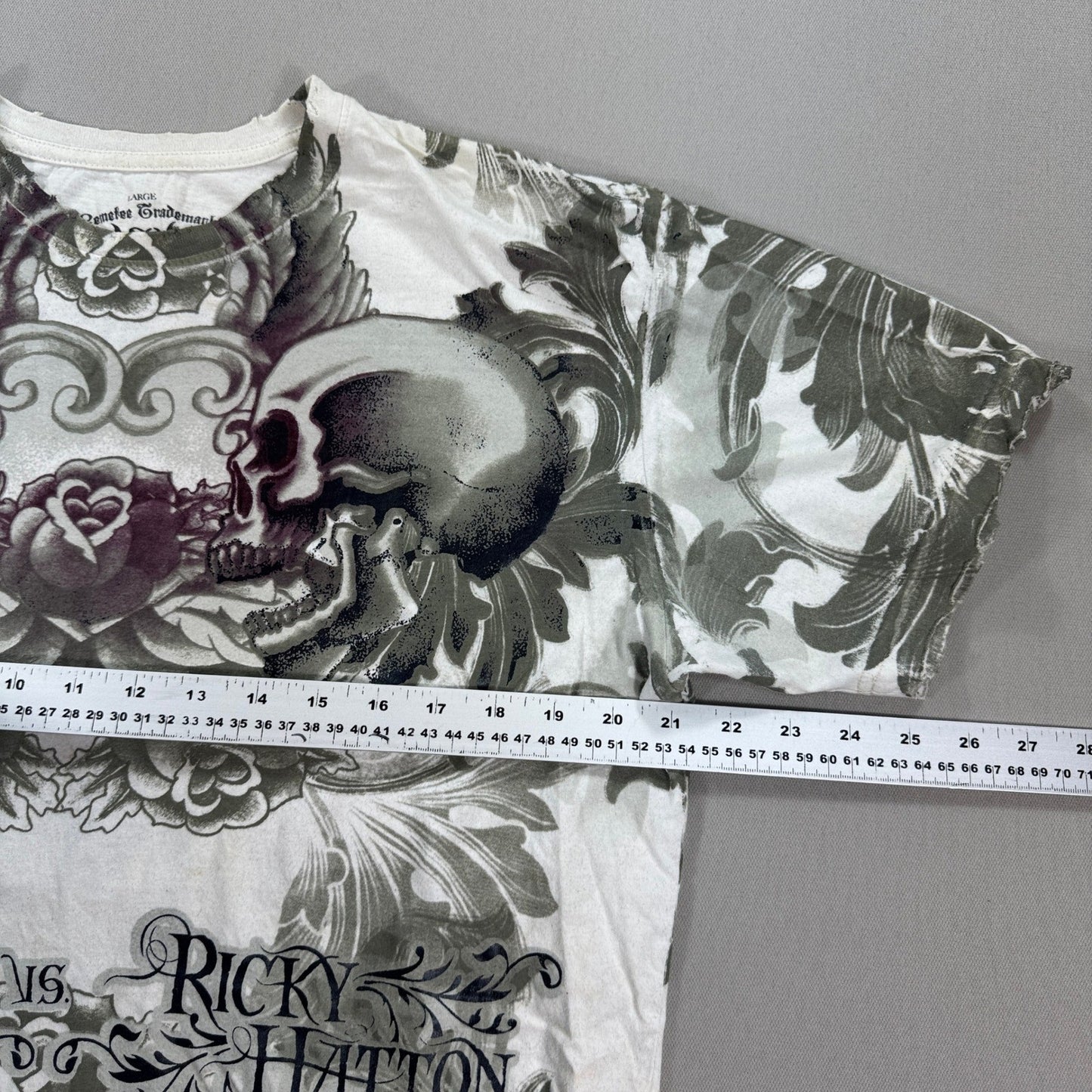 Remetee Manny Pacquiao VS Ricky Hatton T-Shirt mens Large Graphic Made In USA