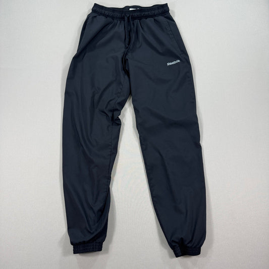 Reebok Classic Track Pants Regular Fit mens Medium Black Drawstring Joggers