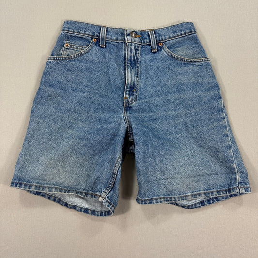 Vintage Levi's 36951 Relaxed Fit Jean Shorts Orange Tab Size 8 Made In USA