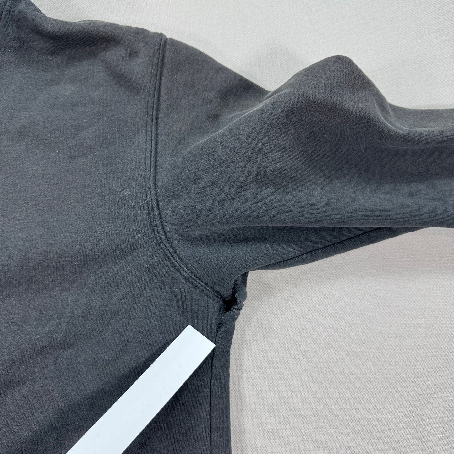 Carhartt K121 Hoodie Men's Large Black Loose Fit Pullover Sweatshirt Midweight