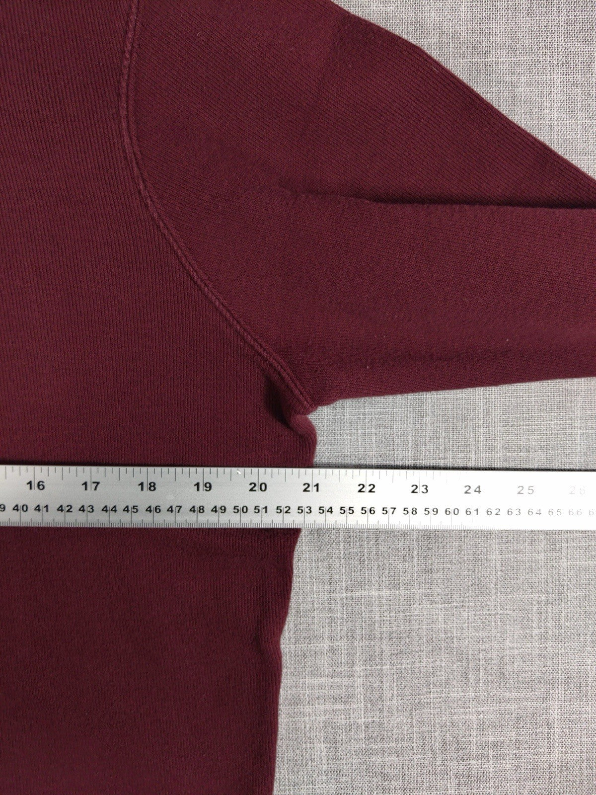 US Polo Assn Mock Neck Wine Red Pullover Quarter Zip Long Sleeves Mens Medium