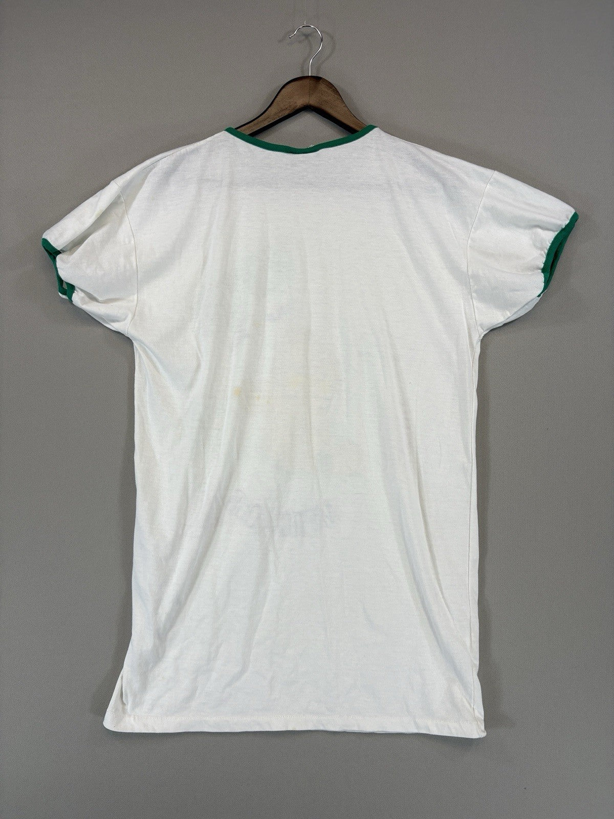 Vintage Garfield Virgo Jim Davis White Graphic Shirt Womens Medium Made in USA