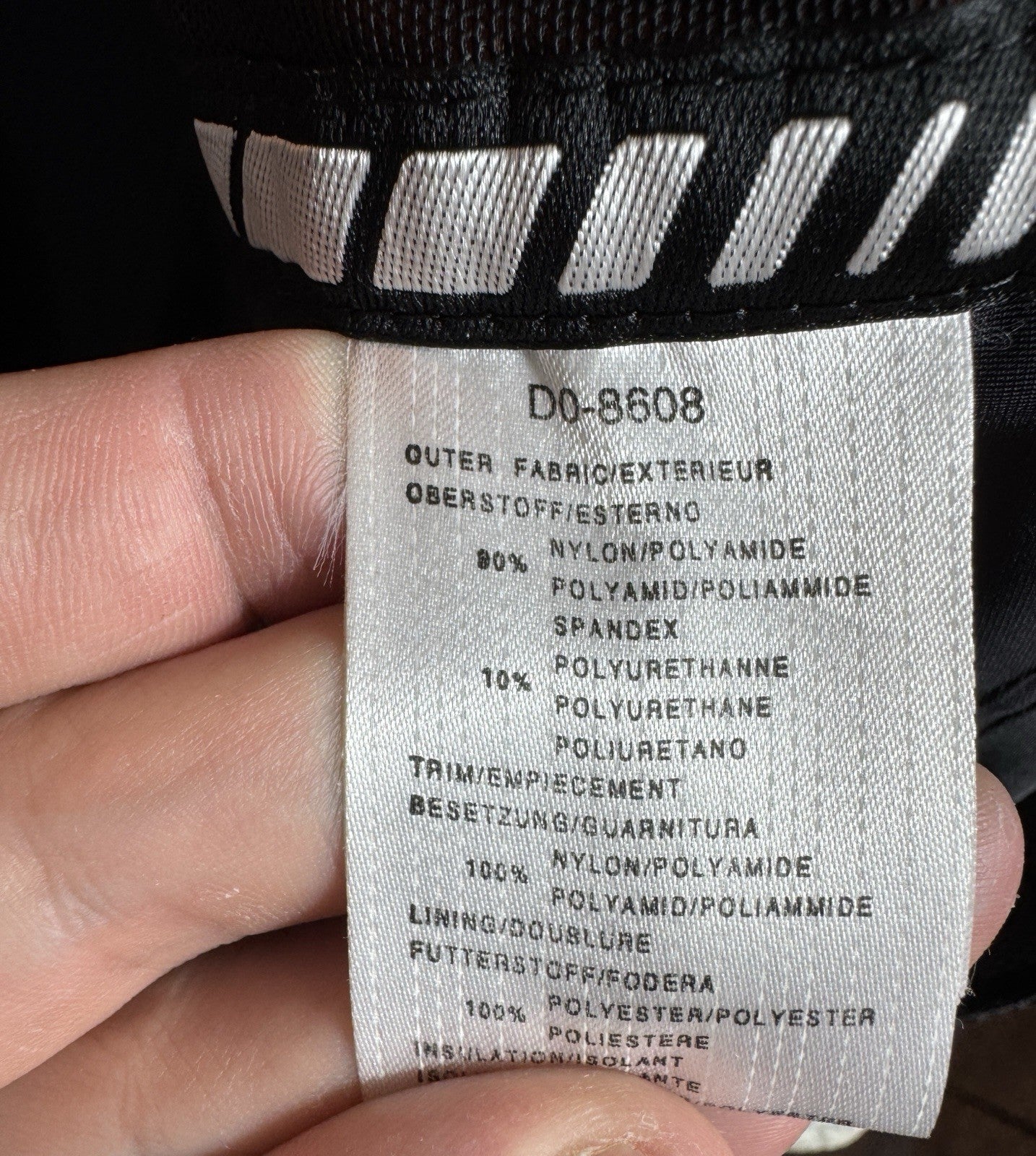 Vintage Descente Ski Snow Jacket Mens Ion Bodies Titan Thermo Airdrive White L