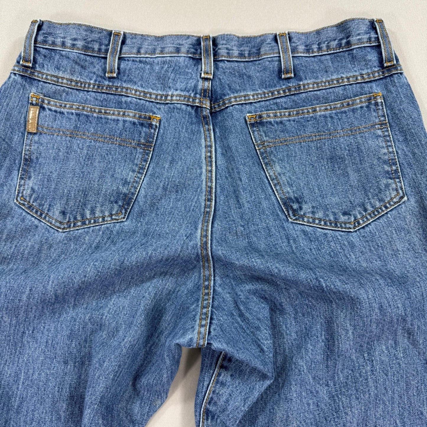 Vintage CINCH mens Size 36x30 Jeans Green Label Baggy Fit Med Wash Denim