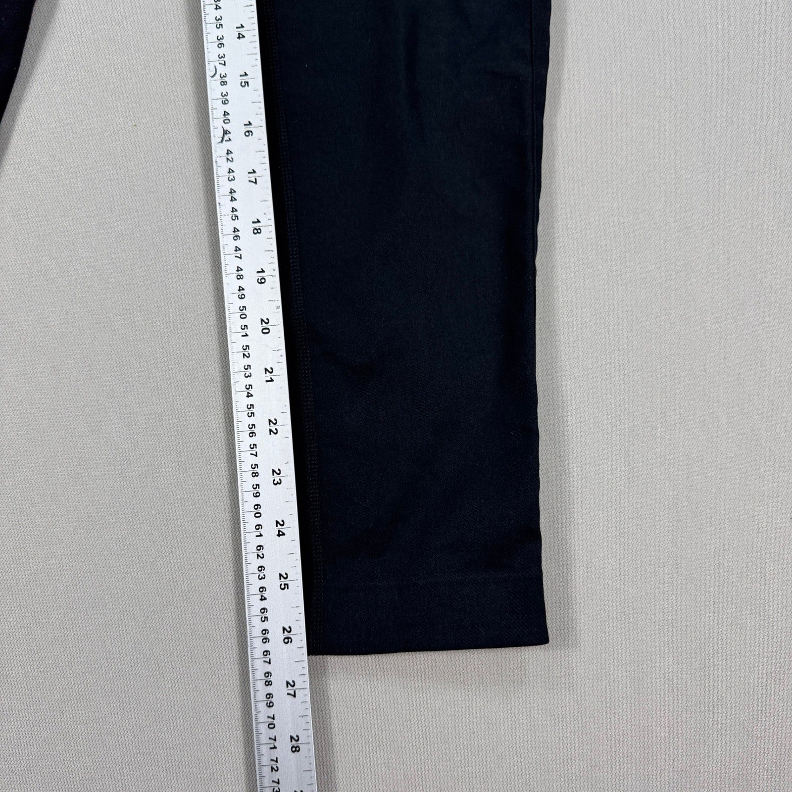 Lululemon Commission Slim Fit Dress Pants Womens Size 2 Black Stretch Pockets
