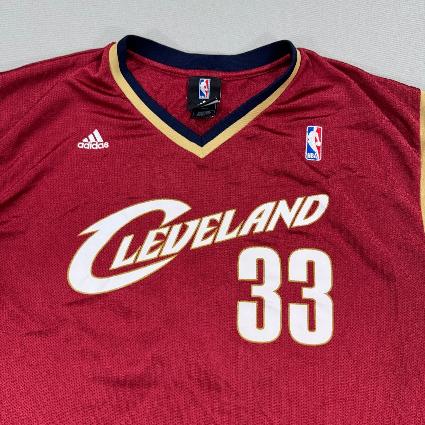 Cleveland Cavaliers Shaquille O'Neal #33 Adidas NBA Jersey mens 2XL Red